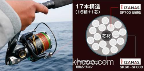 Shimano历史上最强的PE？OCEA 17+ 船钓抛投PE线_2