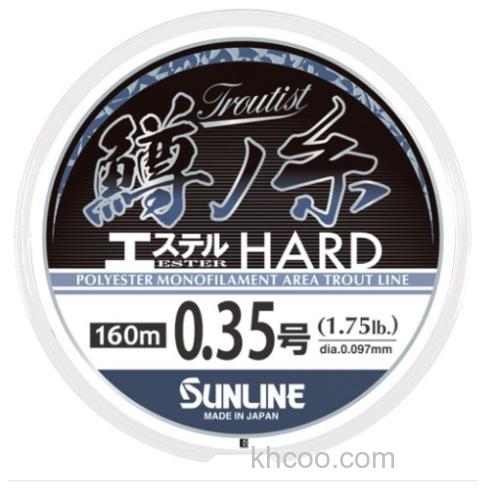 随心所欲的操控性 Sunline 鱒ノ糸エステル 管钓用酯线_1