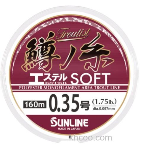随心所欲的操控性 Sunline 鱒ノ糸エステル 管钓用酯线_2