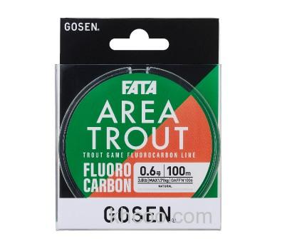 GOSEN FATA AREA TROUT FLUOROCARBON 管钓鳟鱼专用氟碳线_1