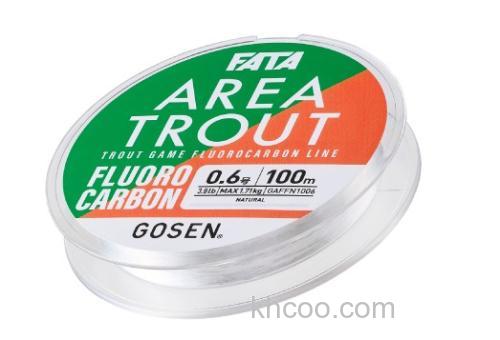 GOSEN FATA AREA TROUT FLUOROCARBON 管钓鳟鱼专用氟碳线_2
