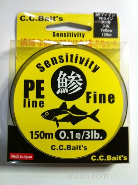 极细！C.C.Bait's 鯵Fine PE线_0
