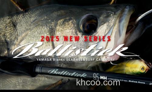 新世代 Yamaga-Blanks 25 New Ballistick 海鲈多用途竿_0
