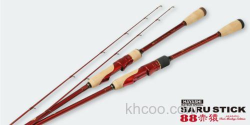 新品追加 HAYASHI SARUSTICK（餌木猿）88赤猿 饵木鱿鱼竿_0