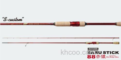 新品追加 HAYASHI SARUSTICK（餌木猿）88赤猿 饵木鱿鱼竿_1