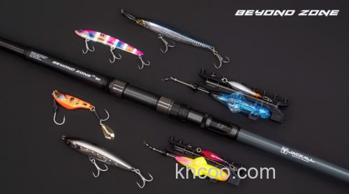 超长远抛竿 JACKALL BEYOND ZONE 岸抛铁板竿_2