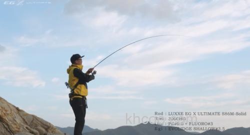 超轻量！LUXXE EG X ULTIMATE 鱿鱼饵木竿_4