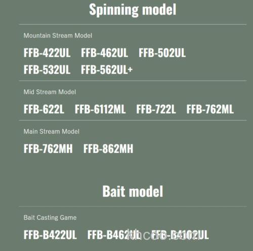 奢华舒适且性价！2024 Major Craft Finetail Begins 鳟鱼竿_1