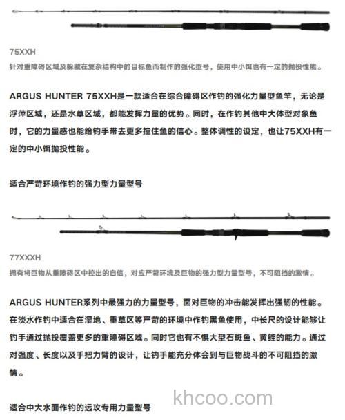 强力破障 SHIMANO 2024 ARGUS HUNTER 雷强竿_8