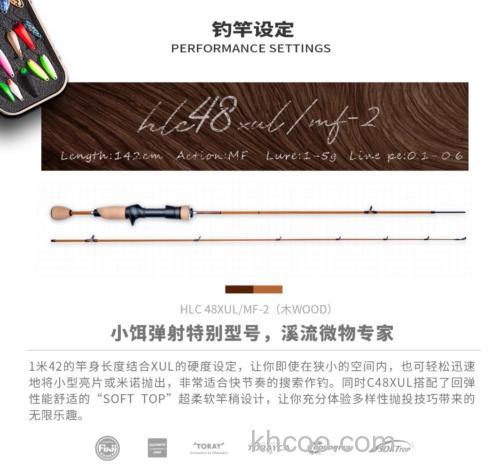 灵活便携！2024 VALOROUS万路仕 光晕 多场景小物泛用竿_2