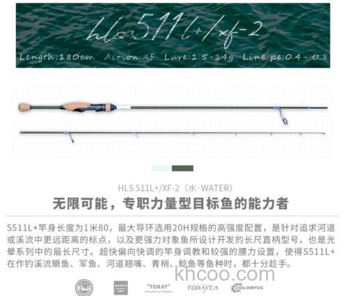 灵活便携！2024 VALOROUS万路仕 光晕 多场景小物泛用竿_7