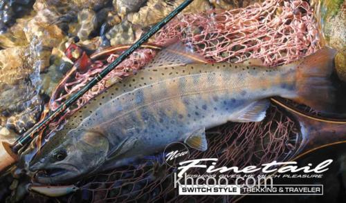 实战系列 Major Craft 2024 Finetail 鳟鱼竿_0