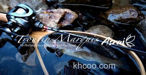 全面改款T1100G加持 AbuGarcia Troutin Marquis Asrai 鳟鱼竿_0