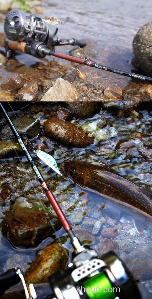 联名款！山波商店×Huerco YS408-5C 便携鳟鱼竿_3