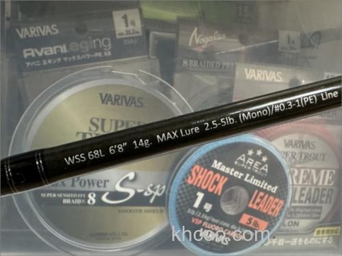 表层水面系专属武器！LEGIT DESIGN 2023 WILD SIDE WSS68L BASS竿_0