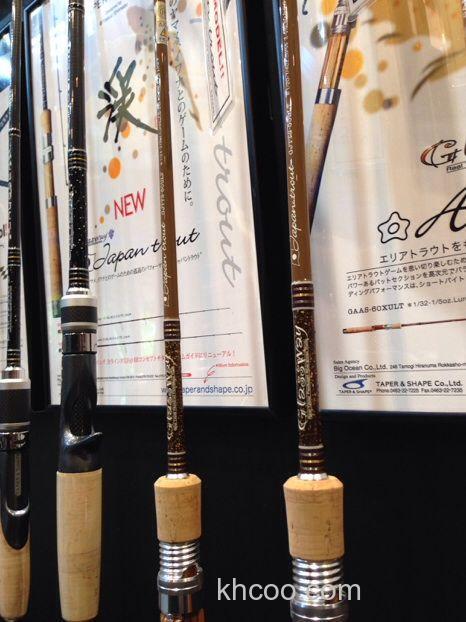 山鳟专属 2014 Taper&dshape glassway NEW Japan trout 鳟鱼竿_1