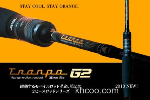 橙色新品BASS竿：JACKALL Tranpo G2系列_0