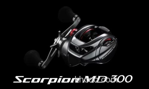 强劲有力！SHIMANO 2025 SCORPION MD 300 水滴轮_0