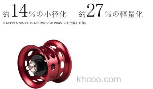 完全的精细卷！DAIWA 2025 ALPHAS BF TW 水滴轮_9