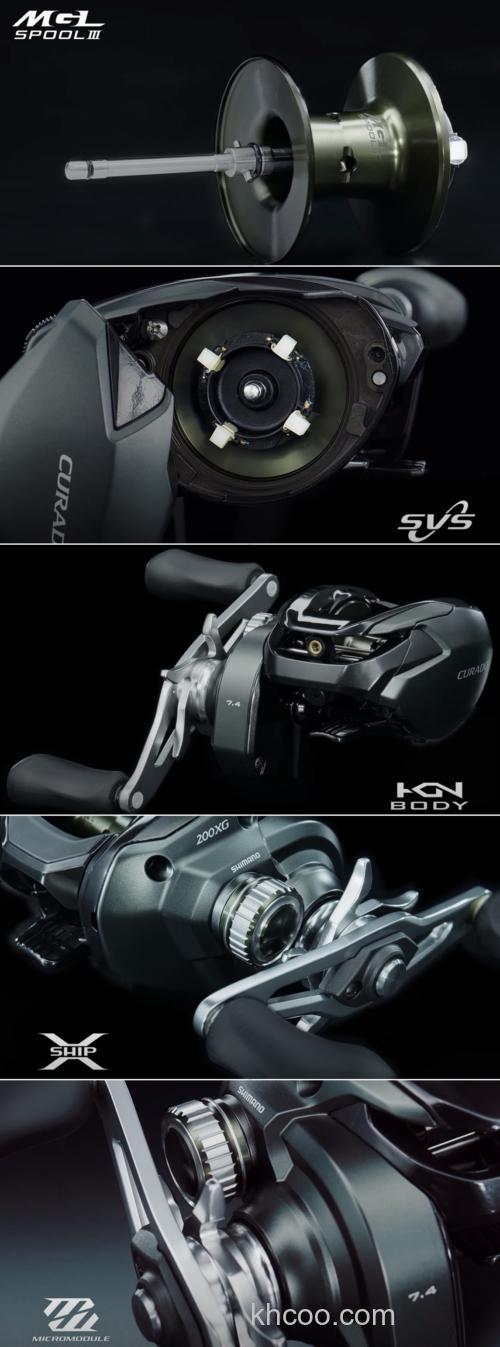 老牌系列更新 2023 Shimano Curado 200M 水滴轮_3