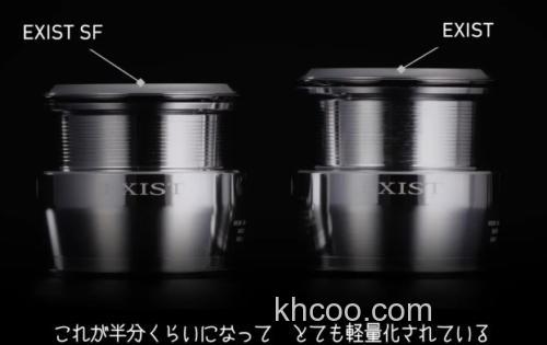 轻量新次元Super Finesse! 23 DAIWA EXIST SF 纺车轮_9