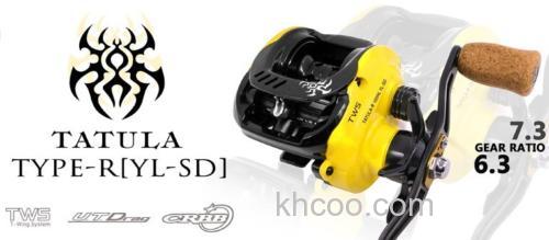 黄色限定款DAIWA TATULA Type-R 100HL YL-SD 水滴轮_0