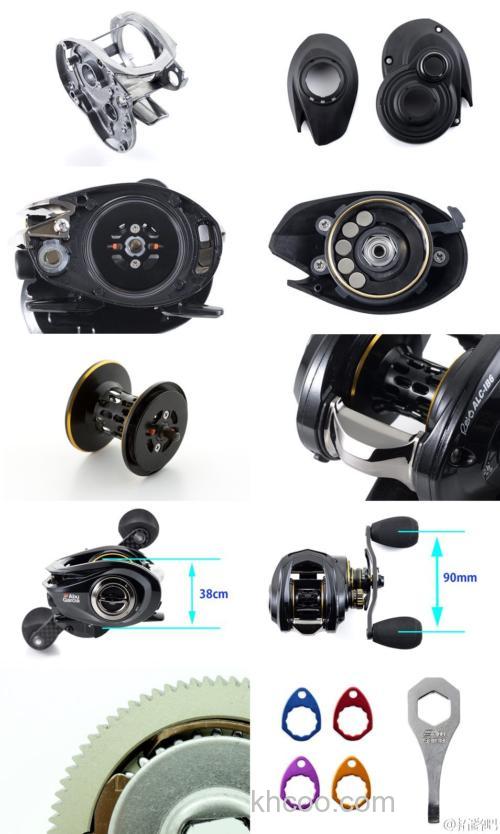 通用泛用卷 ABU Revo ALC-IB 6/7 水滴轮_1