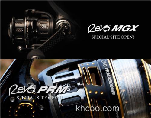 日版新卷将登场 ABU REVO MGX&PRM&ALX 纺车轮_1