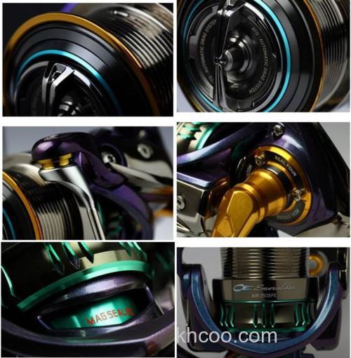 木虾专用卷 15 DAIWA Emeraldas Air 纺车轮_1