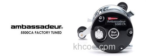 经典继续 ABU Ambassadeur 5500CA FACTORY TUNED 鼓轮_0