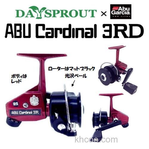 经典复刻！DAYSPROUT ABU Cardinal 3RD纺车轮_0