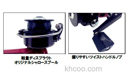 经典复刻！DAYSPROUT ABU Cardinal 3RD纺车轮_2