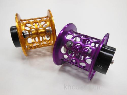 轻量鬼手佛心 Megabass HONEY COMB 系列水滴轮定制改装线杯_0