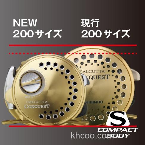 金色依旧2014 SHIMANO CALCUTTA CONQUEST 鼓轮_4