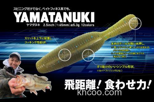 万能型 Yamamoto 2.5″YAMATANUKI 软虫_0
