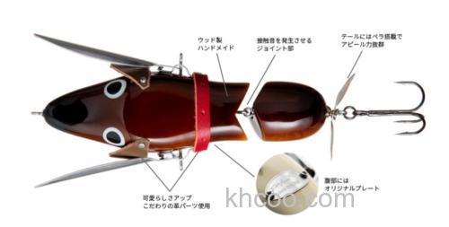 爬着就可以上鱼 Fish Arrow WING DACHS-kun 水面爬行饵_1