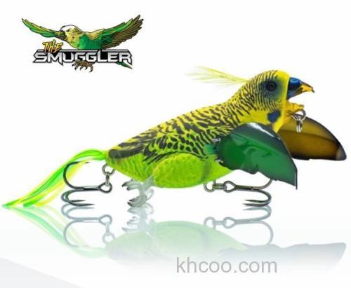 这饵很“鸟” Chasebaits The Smuggler Topwater大鸟_0