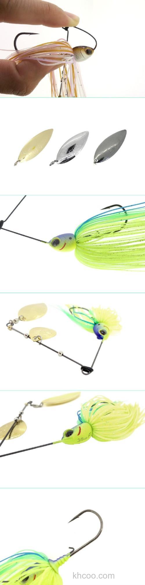灵敏耐用 Berkley DEX SPTG DW/TW/DC Spinnerbait_2