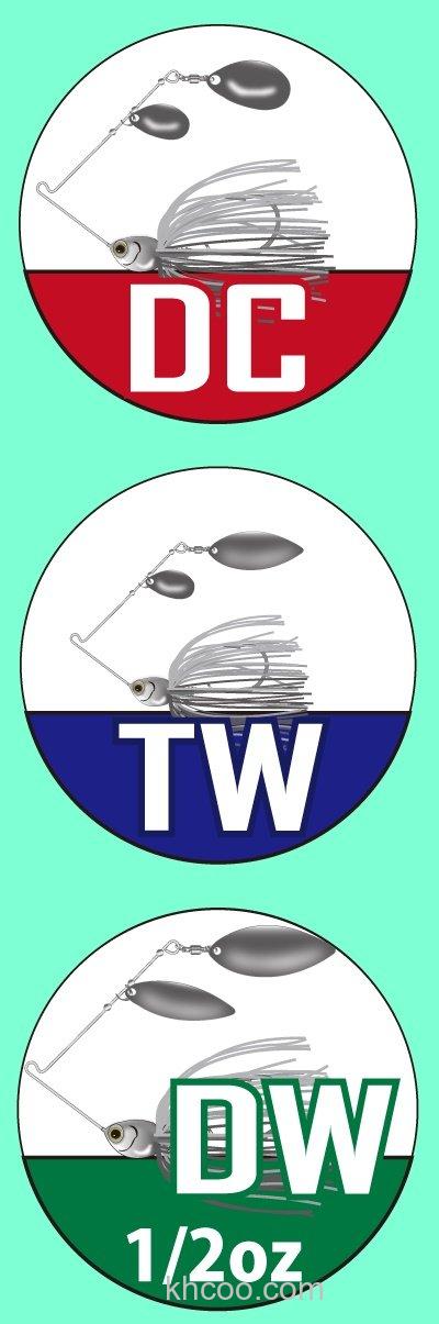 灵敏耐用 Berkley DEX SPTG DW/TW/DC Spinnerbait_4