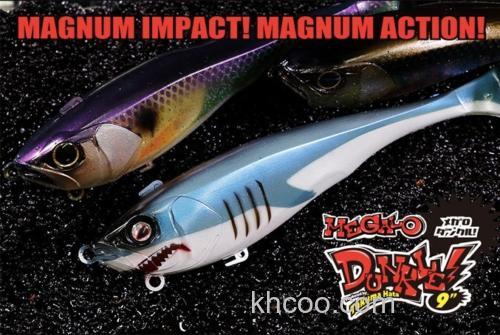 越大越诱惑 Jackall MEGARO DUNKLE 9″_0