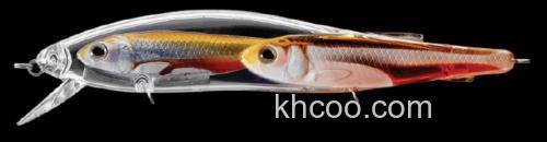 清水攻略Livetarget EMERALD SHINER Jerkbait_6