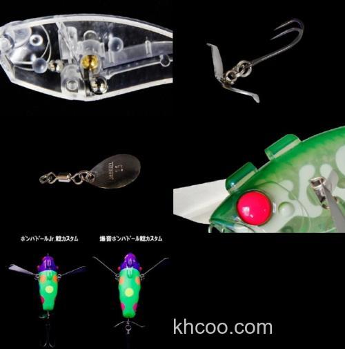 四重奏 Jackall 爆音POMPADOUR 鯰 CUSTOM 鲶饵_1