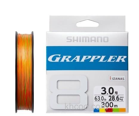 船钓PE标准 SHIMANO GRAPPLER 8 船钓铁板用PE线_3