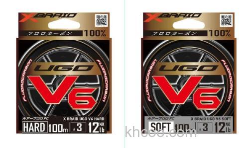 软硬兼施 XBRAID UGO V6 HARD/SOFT 氟碳线_0