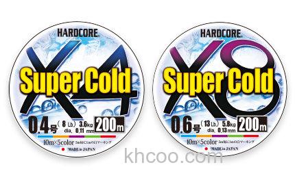 严寒应对方案DUEL HARDCORE Super Cold X4/X8 严寒用PE线_0