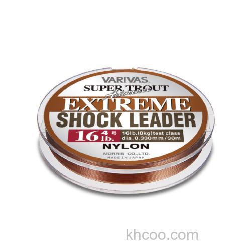 柔韧与强度兼备 VARIVAS EXTREME SHOCK LEADER 鳟钓尼龙线减震前导线_1