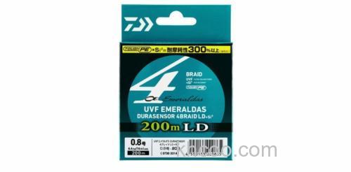 耐磨性UP！DAIWA UVF EMERALDAS DURASENSOR×4 LD +Si2 鱿鱼用PE线_0