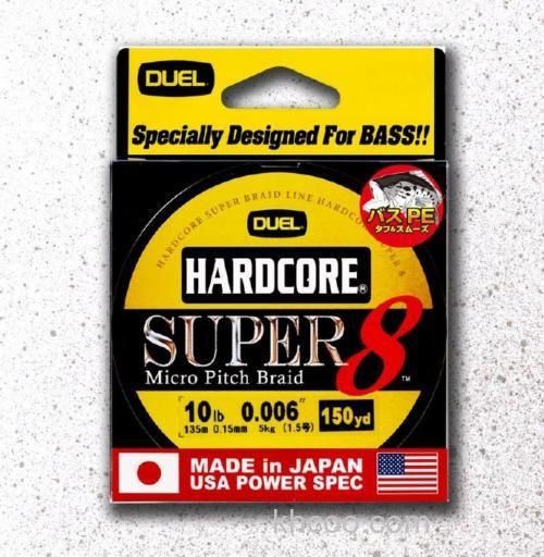 强度&抗磨UP！DUEL HARDCORE SUPER 8 PE线_0