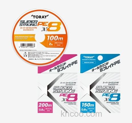 强、感兼具 Toray Super Strong PE X8 PE线_0