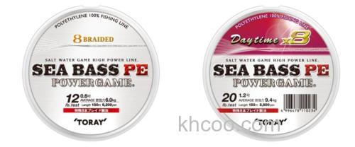 全天候升级 Toray SeaBass PE Power Game PE线_5
